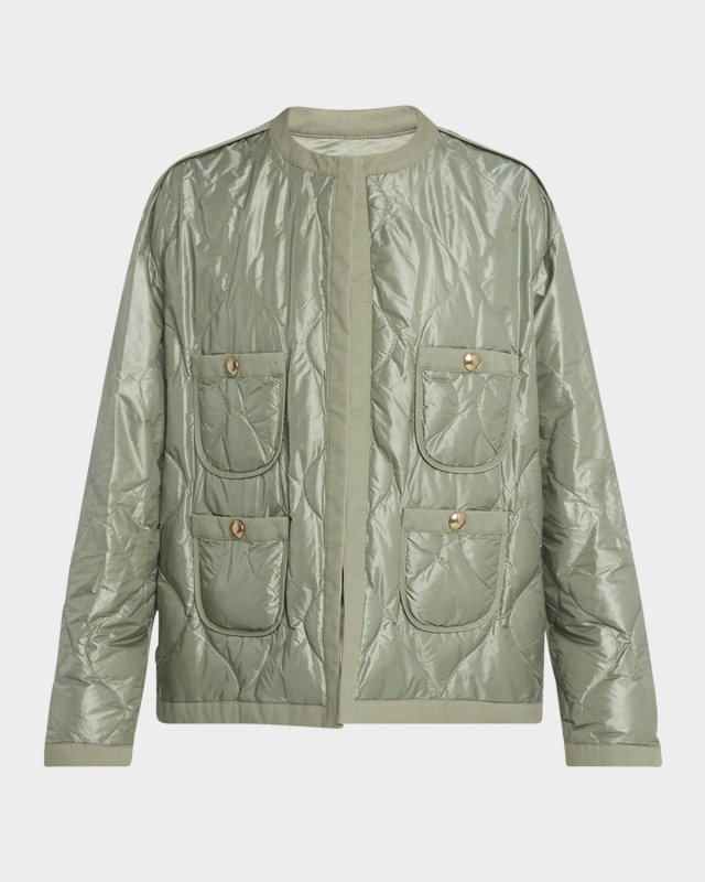 Cozy Coolness Quilted Jacket